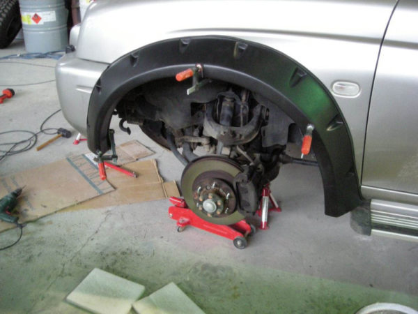 Wide fender flares, wheel arches, pocket style for MITSUBISHI L200 1996–2005 single & extra cab - Image 8