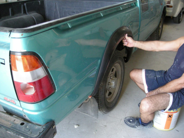 Fender flares wheel arches for ISUZU KB, CHEVROLET LUV, HOLDEN RODEO, VAUXHALL BRAVA, OPEL CAMPO 1997-2003 single and extra cab - Image 7